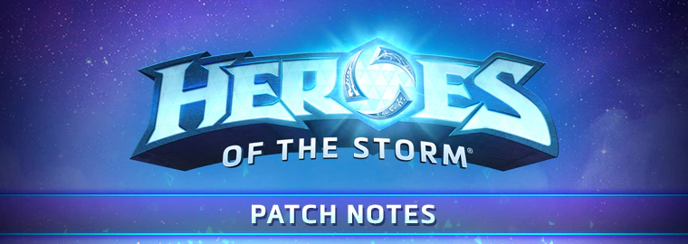 Heroes of the Storm Patch Notes banner